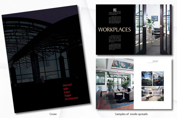 Corporate Identity Design - Harvard Jolly Clees Toppe Architects, 60th aniversary book, 120 pages