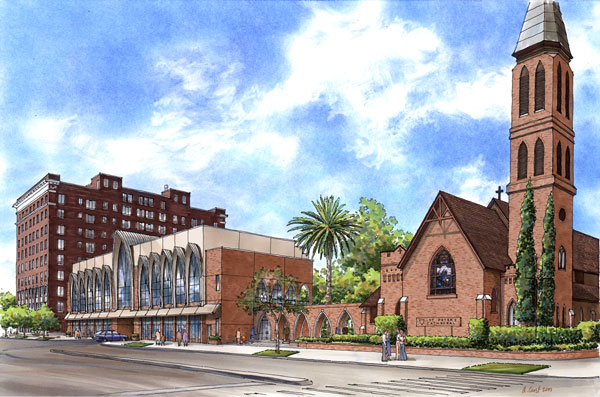 Rendering - St. Peters Episcopal Cathedral
