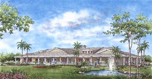 Rendering - Hospice facility