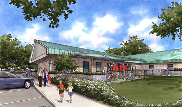 Rendering - All Children's Hospital Day Care Facility