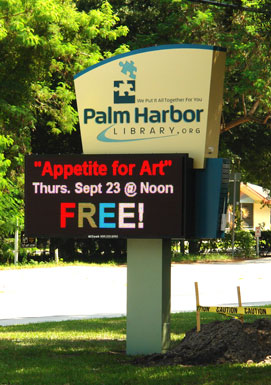 Signage - Florida International Museum, signage design